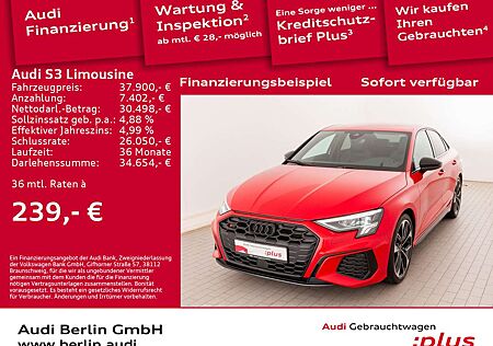 Audi S3 2.0 TFSI qu.S tr. NAVI VIRTUAL PDC