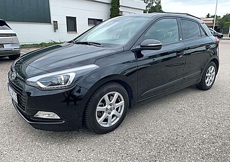 Hyundai i20 blue Passion