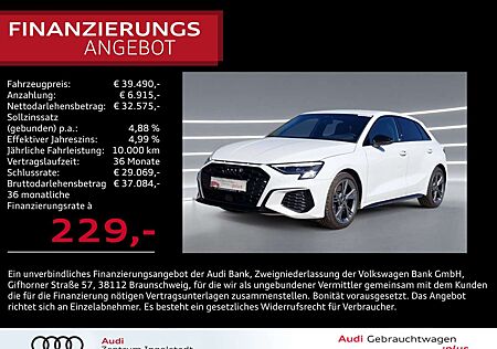 Audi S3 Sportback TFSI NAVI Optikpaket-Schwarz+ GRA