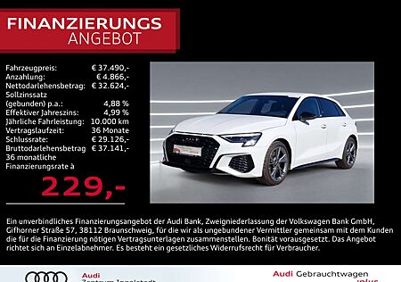 Audi S3 Sportback TFSI NAVI Optikpaket-Schwarz+ GRA