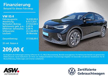 VW ID.4 Volkswagen Pure Performance LED Nav PDC Wärmepumpe AHK