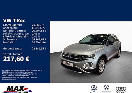 VW T-Roc Volkswagen 1.5 TSI Style LED+AHK+ACC+LANE ASSIST+