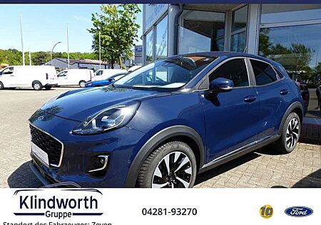 Ford Puma 1.0EcoBoost MHEV Aut. TITANIUM RFK,GJR,LED