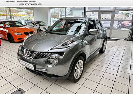 Nissan Juke Acenta 1.Hand Scheckheft Navi Klimaautom Fahrerpro