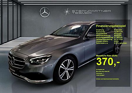 Mercedes-Benz E 200 T AVANTGARDE+MBUX+WIDE+DISTR+AMBIENTE+AHK