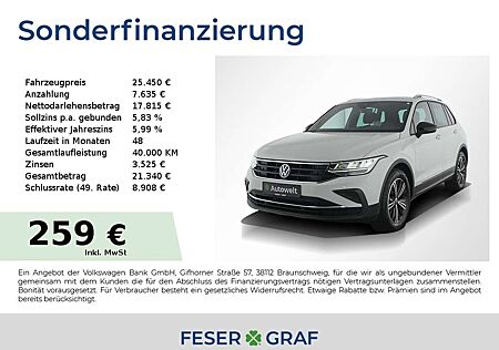 VW Tiguan Volkswagen 2.0TDI Active LED/AHK/Sitzheizung/Navi