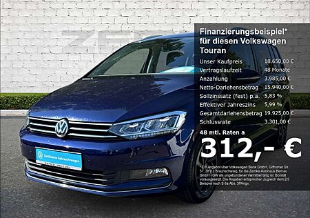 VW Touran Volkswagen 1.4 TSI Join StandHZG AHK-klappbar Navi LED Sperrd
