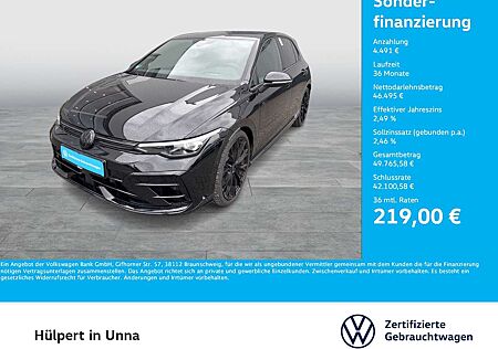 VW Golf Volkswagen VIII R BLACK EDITION 4X4 AKRAPOVIC LEDER 19Z