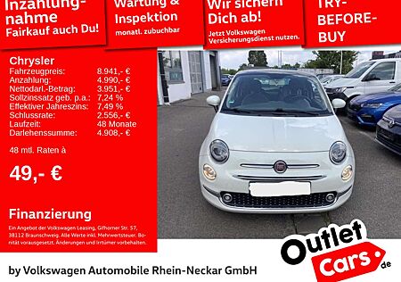 Fiat 500 1.2 Lounge Panorama PDC Klima uvm