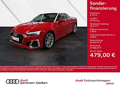 Audi A5 Cabriolet 35 TDI S line B&O AHK Matrix-LED Navi