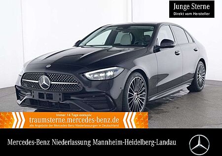 Mercedes-Benz C 180 AMG+NIGHT+PANO+360+BURMESTER+19"+TOTW+9G