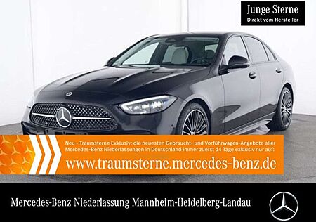 Mercedes-Benz C 180 AMG+NIGHT+PANO+360+BURMESTER+19"+TOTW+9G
