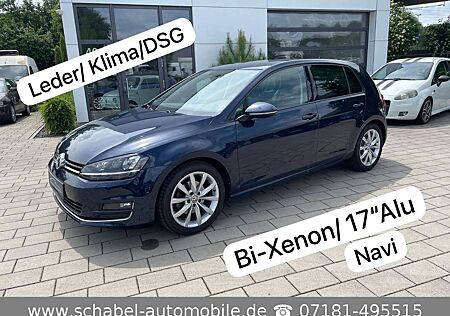 VW Golf Volkswagen VII 1.4 TSI Highline BMT DSG Leder Klimaaut