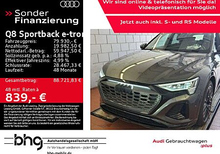 Audi Q8 e-tron 55 quattro S line edition AH