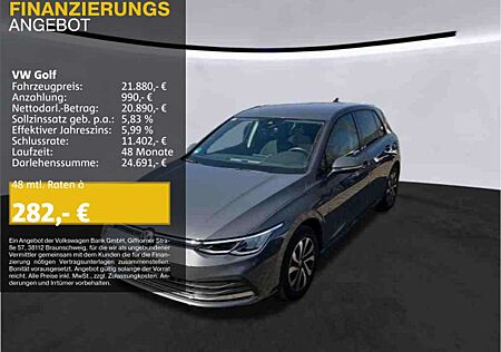 VW Golf Volkswagen 1.5 TSI DSG ACTIVE SIDE-ASSIST KAMERA NAVI