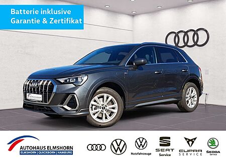 Audi Q3 S line 45 TFSIe S tronic NAV KAM GRA PDC SHZ