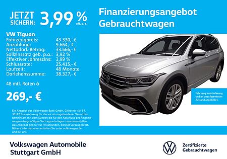 VW Tiguan Volkswagen R-Line 2.0 TDI DSG Navi Kamera AHK Stdhzg