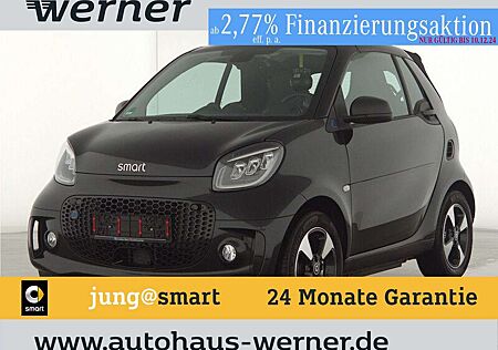 Smart ForTwo EQ cabrio PASSION EXCLUSIVE 22KW LED KAMERA SHZ