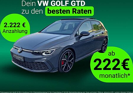 VW Golf Volkswagen GTD BlackStyle H&K Pano 19z RearView WCP