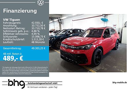 VW Tiguan Volkswagen 1.5 eTSI DSG R-Line BlackStyle AHK Traile