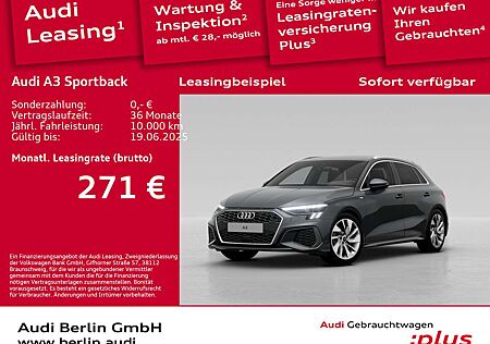 Audi A3 S line 30 TFSI S tr. MATRIX PDC