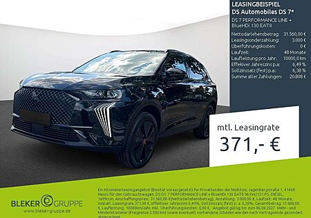 DS Automobiles DS 7 DS 7 PERFORMANCE LINE + BlueHDi 130 EAT8