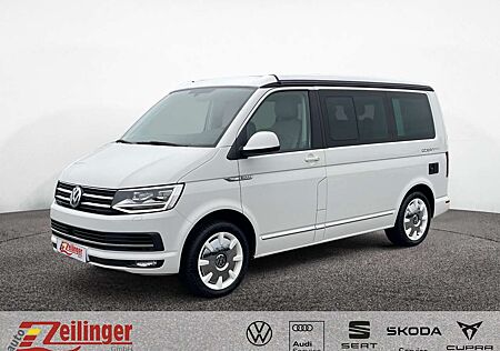 VW T6 California Volkswagen Ocean Red TDI DSG|STANDHZ|AHK|ACC|