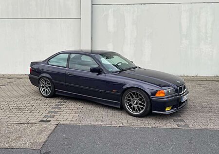 BMW 323i 323 e36 Coupe, Madeira Violett, KW, BBS RC