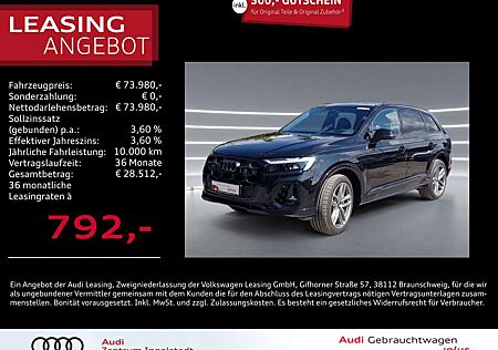 Audi Q7 55 TFSI e qu S line MATRIX Luft AHK HuD 21"
