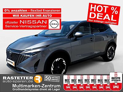 Nissan Qashqai n-connecta Pano+HUD+eHeckkl+Winter+Navi+ACC+360+Pr