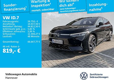 VW ID.7 Volkswagen Tourer GTX AHK DCC Harman Kardon IQ.LIGHT K