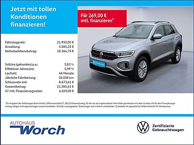 Volkswagen T-Roc 1.5 TSI DSG Life LED+NAVI+PARK-ASSIST