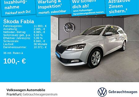 Skoda Fabia Combi 1.0 TSI Style Rückfahrkamera "Front