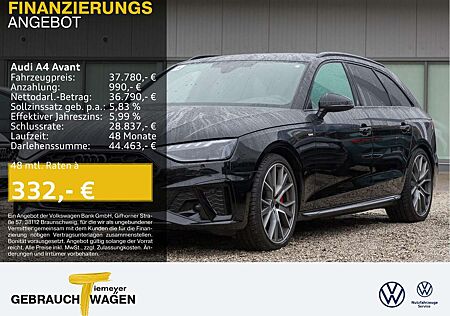 Audi A4 40 TFSI Q 2x S LINE LM19 KAMERA NAVI+ V