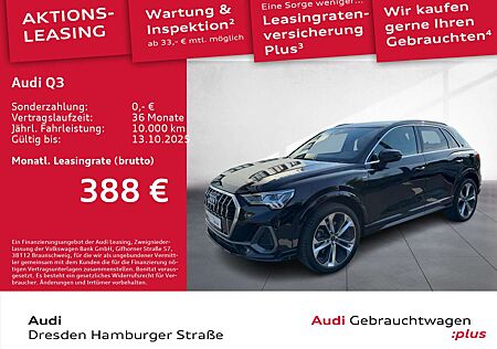 Audi Q3 40 TFSI S line quattro Matrix Navi AHZV