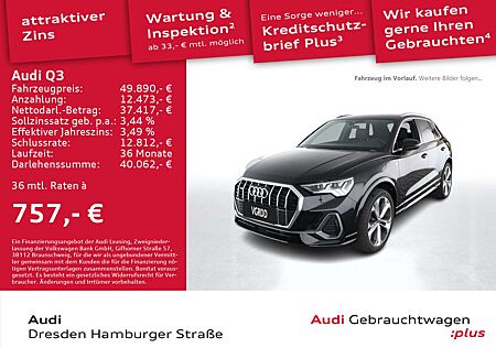 Audi Q3 S line 40 TFSI quattro AHZV Matrix S tronic