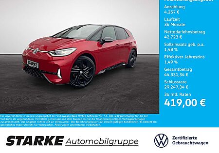 VW ID.3 Volkswagen GTX Performance