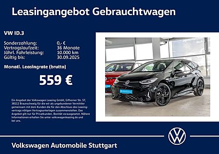 VW ID.3 Volkswagen GTX Navi Kamera AHK ACC Stdhzg LED Pano