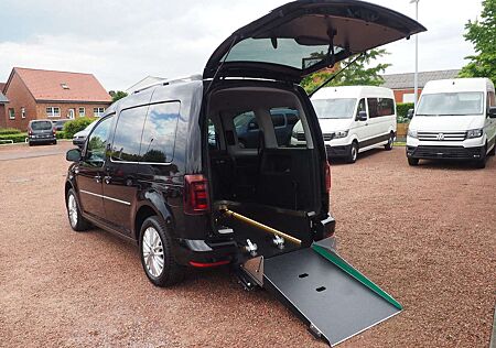 VW Caddy Volkswagen Highline Rollstuhlgerecht/Wenderampe