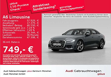 Audi A6 55 TFSI qu. S tronic S line Pano/AC
