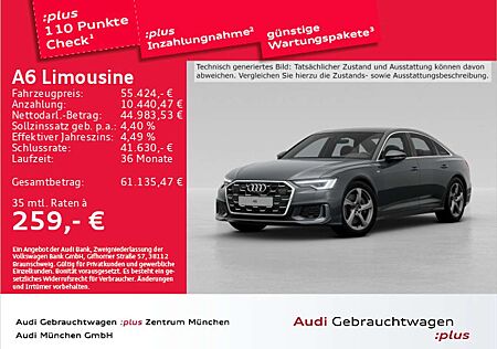 Audi A6 55 TFSI qu. S tronic S line Pano/AC