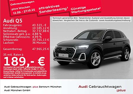 Audi Q5 40 TDI qu.S Tronic S line AHK Navi+ LED Kame