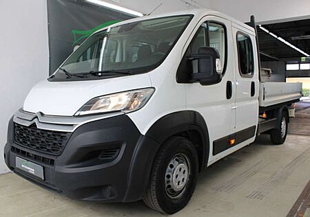 Citroen Jumper Pritsche Doka 35 L4 Heavy Blue 160 Klima