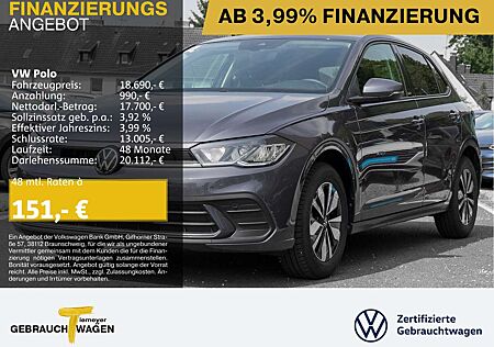 VW Polo Volkswagen 1.0 TSI MOVE NAVI LED SITZH VIRTUAL