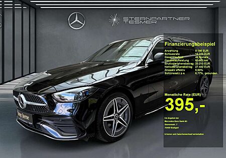 Mercedes-Benz C 300 e T +AMG+MBUX+KAMERA+AHK+HuD+360°+Ambiente