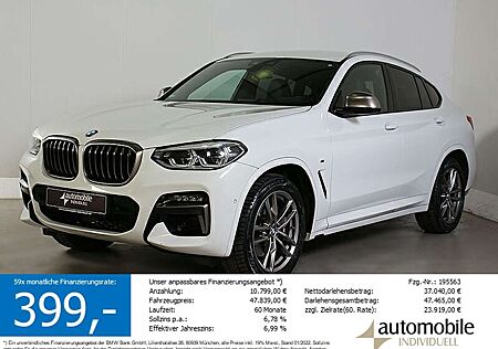 BMW X4 M 40d LED AHK HuD ACC LiveCockpit