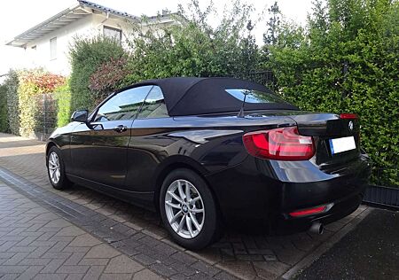 BMW 218 i Cabrio Automatik, Vollleder, 49.000 km