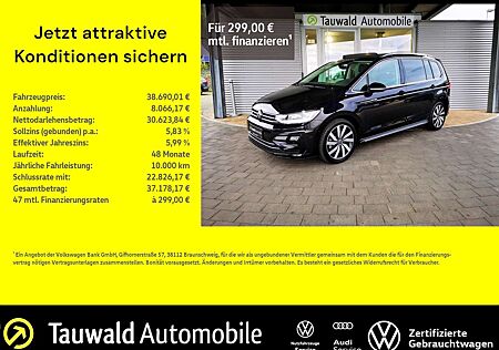 VW Touran Volkswagen 1.5 TSI DSG R-Line 7S/PANO/RFK/AHK/MATRIX Highlin