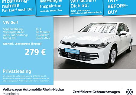 VW Golf Volkswagen VIII 1.5 eTSI DSG Life GAR2029 App-Connect