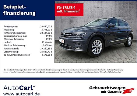VW Tiguan Volkswagen Highline 2.0 TDI 4Motion DSG STH/NAV KLIMA LED NA